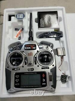 DX7s 7-Ch DSMX Radio System with AR8000 Receiver Blade 120SR chopper