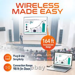 Delton M12 1080P HD Wireless Transmitter and Receiver, Black