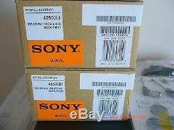 Demo Sony DWR-R02D wireless dual receiver + two DWT-P01 transmitters, CH42/50