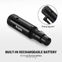 Donner DMX Wireless Controller Transmitter + 5 Receivers With Battery Light Dome