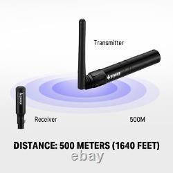 Donner DMX512 Wireless Transmitter + 5Pcs Receiver Built-in Battery & Light Dome
