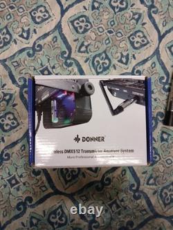 Donner Wireless DMX512 Transmitter & Receiver Set with Light Dome