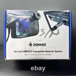 Donner Wireless DMX512 Transmitter Receiver System
