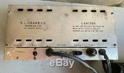 Drake Ham Radio R4A Receiver & T4X Transmitter with Power Supply AC4