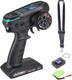 Dumborc Ddf-350 Rc Radio Transmitter And Receiver With Gyro Digital Screen 10 Ch