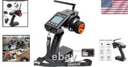 Durable 2.4GHz RC Transmitter with Built-in Gyro for Buggy and Crawler Vehicles