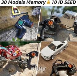 Durable 2.4GHz RC Transmitter with Built-in Gyro for Buggy and Crawler Vehicles