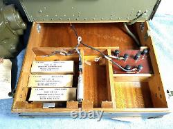 EARLY 1930s U. S. ARMY SIGNAL CORPS BC-156/ SCR-171 RADIO RECEIVER TRANSMITTER