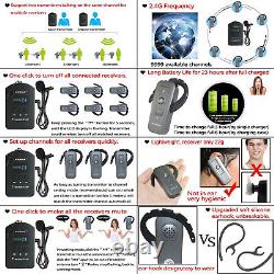 EXMAX EXD-6688 2.4GHZ Wireless, 2 Transmitters Simultaneous, Tour/Sport-2T20R+C32