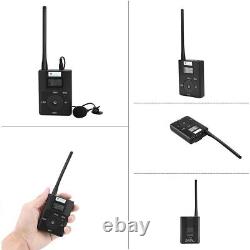 EXMAX Wireless Tour Guide Radio Voice Transmitter Receiver Broadcast Syste 1T30R