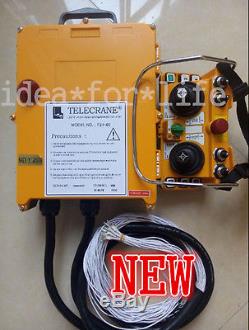 F24-60 Industrial Radio Crane remote control Transmitter+Receiver AC 110V #D1639