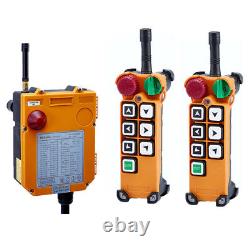 F24-6S Wireless Hoist Crane Remote Control Industrial Raido One Step&Safety Key