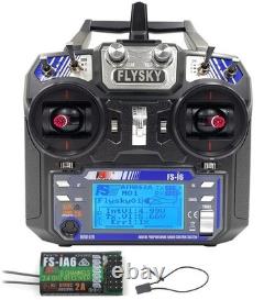 FLYSKY FSi6 6CH 2.4GHz Radio System RC Transmitter Controller withFSiA6 Receive