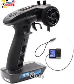FS-GT5 6 Channels RC Transmitter with FS-BS6 Gyro Receiver Fly 2.4G Sky Radio Co