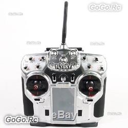 FS-i10 Flysky 2.4GHz 10CH AFHDS2 LCD Radio Transmitter & Receiver for Heli Drone