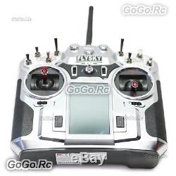 FS-i10 Flysky 2.4GHz 10CH AFHDS2 LCD Radio Transmitter & Receiver for RC Heli