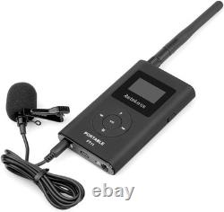 FT11 Portable FM Transmitter with Microphone Ideal for Church and Events