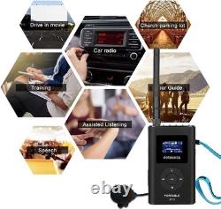 FT11 Portable FM Transmitter with Microphone Ideal for Church and Events
