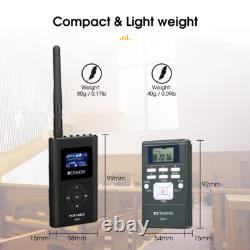 FT11 Wireless Tour Guide Audio System Transmitter 5 Receivers Meeting Church US