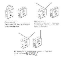 Feidu FM40 HUF Mini Wireless Microphone Transmitter+Receiver fr Interview Camera