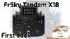First Look At The Frsky Tandem X18 Transmitter