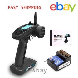 Flysky FS-GT5 6 Channel RC Radio Transmitter FS-BS6 Receiver for RC Car Boat Flysky FS-GT5 6 Channel RC Radio Transmitter FS-BS6 Receiver for RC Car Boat