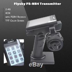 Flysky FS-NB4 2.4G 4CH Noble Radio Transmitter with FGR4 Receiver HVGA 3.5 E2E3