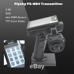 Flysky FS-NB4 2.4G 4CH Noble Radio Transmitter with FGR4 Receiver HVGA 3.5 X4Q6
