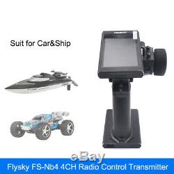 Flysky FS-NB4 2.4G RC Transmitter Noble Radio Remote Control Receiver Car Boat