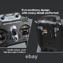 Flysky FS-ST16 2.4GHz 16CH Radio Transmitter with FS-SR8 Receiver, 3.5 Inch