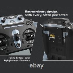 Flysky FS-ST16 2.4GHz 16CH Radio Transmitter with FS-SR8 Receiver, 3.5 Inch I