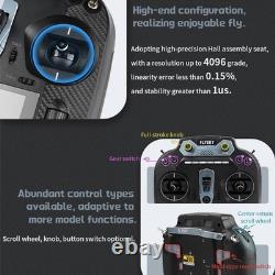 Flysky FS-ST16 2.4GHz 16CH Radio Transmitter with FS-SR8 Receiver, 3.5 Inch I