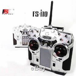 Flysky FS-i10 2.4G 10CH AFHDS 2A Radio System Transmitter WithIA10 Receiver Mode2