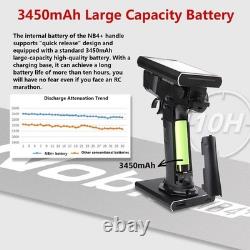 Flysky NB4+ Rechargeable RC Transmitter Dual Battery 520g with Full Access