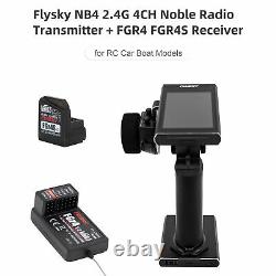 Flysky Noble NB4 2.4G 4CH Radio Transmitter Remote Controller For RC Boat Car US