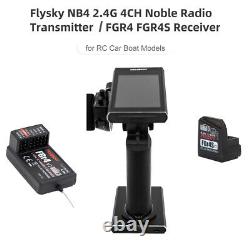 Flysky Noble NB4 2.4G 4CH Radio Transmitter Remote Controller WithReceiver US Z8I0
