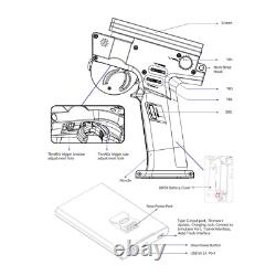 Flysky Noble NB4+ 2.4G 8CH RC Transmitter Remote Controller FGR4S Receiver J8K3