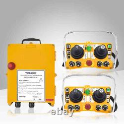 For F24-60 24-380V Joystick Remote Overhead Crane Industrial Wireless VLF NEW
