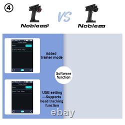 For Flysky NB4+ 2.4G 8CH Transmitter Controller FGR4S Receiver Black