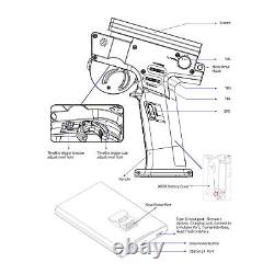 For Flysky NB4+ 2.4G 8CH Transmitter Controller FGR4S Receiver for RC Car