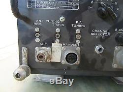 Fred M Link CFL-43059 FM radio transmitter/receiver nxsr-48343 WWII Navy 3F-17