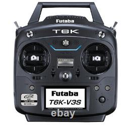 Futaba 01004403-3 6K-V3S 8-Ch T-FHSS 2.4 GHz Air Transmitter / Radio with Receiver