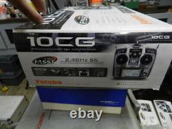 Futaba 10CG 2.4 GHz FASST Airplane Radio System withR6014HS Receiver