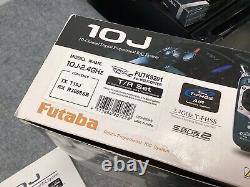 Futaba 10JH 10J 10ch 2.4ghz FHSS Radio System TX RX with R3008SB Sbus FUTK9201