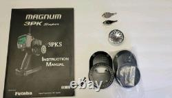 Futaba 3PKS 3-Channel Super Radio Transmitter Case R603FS Receiver Comtroller