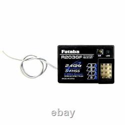 Futaba 3PV 3-Channel 2.4GHz S-FHSS Radio System with R203GF Receiver