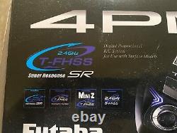 Futaba 4PM Plus 4-Channel 2.4GHz T-FHSS RC Car Radio System with R334SBS Receiver