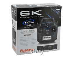 Futaba 6K 2.4ghz SFHSS TFHSS Airplane Radio System With R3006SB Receiver FUTK6100