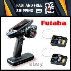 Futaba 7PXR 7-Channel 2.4GHz T-FHSS Telemetry Radio With 2x R334SBS Receivers