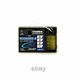 Futaba 7PXR 7CH 2.4GHz T-FHSS Surface Radio System with R334SBSE Receiver